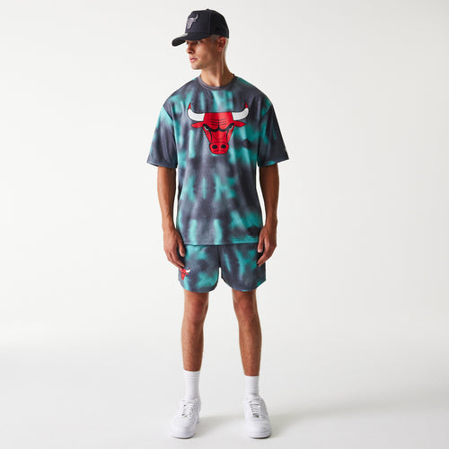 Tricou New Era Chicago Bulls Nba All Over Print Oversized