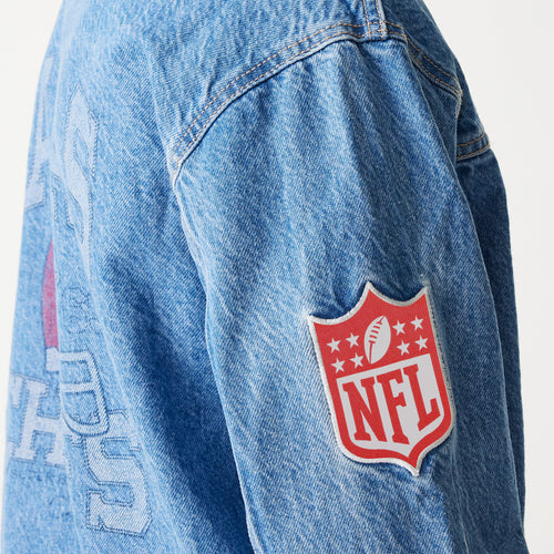 Jacheta New Era Kansas City Chiefs Nfl Denim