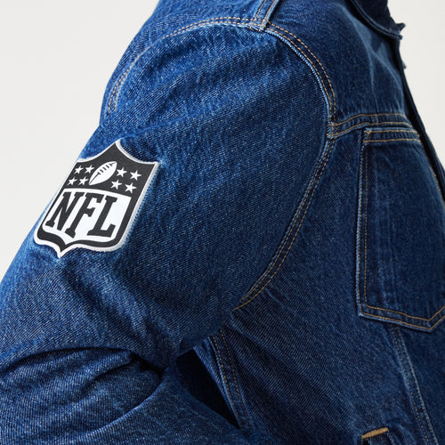 Jacheta New Era Las Vegas Raiders Nfl Denim