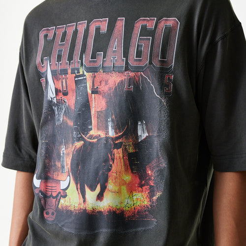Tricou New Era Nba Washed Graphic