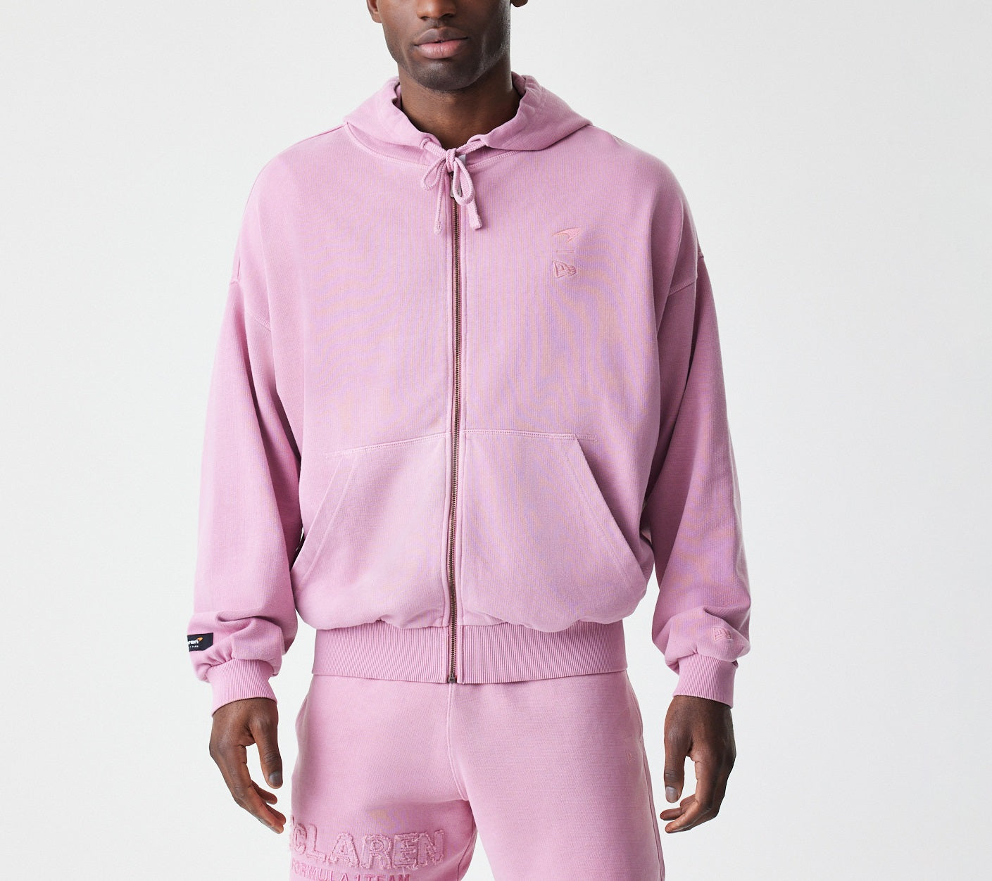 maccho Hanorac New Era Mclaren Racing Washed Oversized Full Zip
