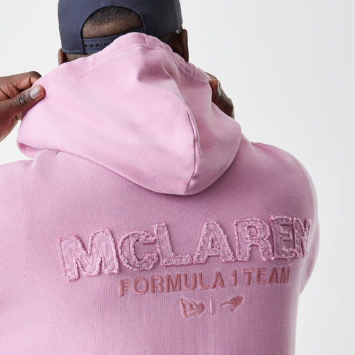 Hanorac New Era Mclaren Racing Washed Oversized Full Zip Hoodie