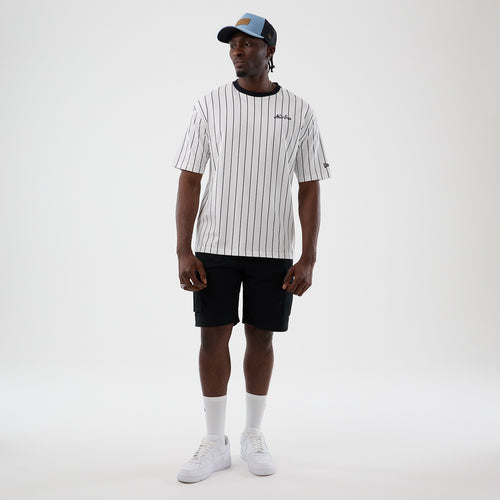 Tricou New Era New Era Pinstripe Open Oversized