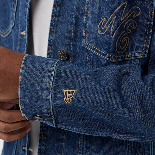 Jacheta New Era Script Denim