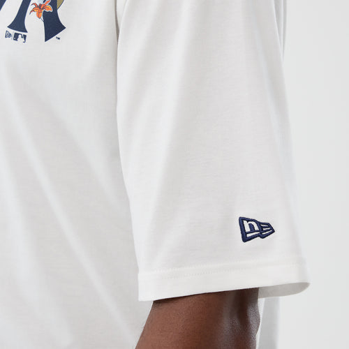 Tricou New Era New York Yankees Mlb Floral Oversized