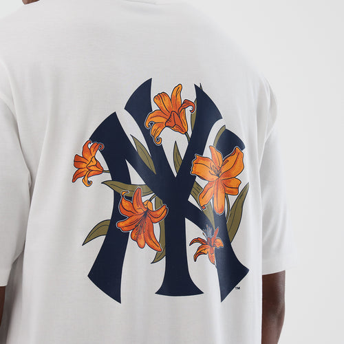 Tricou New Era New York Yankees Mlb Floral Oversized