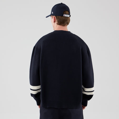 Pulover New Era Ny Yankees Logo Button Up
