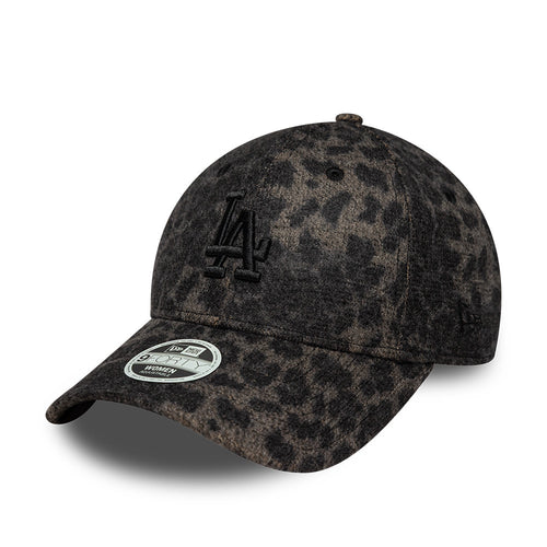 Sapca New Era 9Forty Women Leopard La Dodgers Reglabila