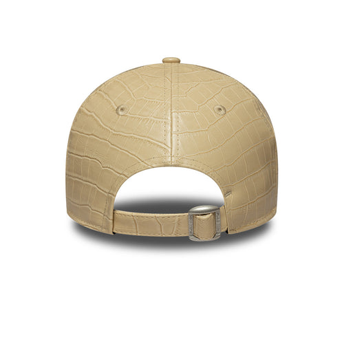 Sapca New Era 9Forty Women Pattern Faux Leather Ny Yankees Reglabila