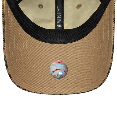 Sapca New Era 9Twenty Img Water Repellent Check Ny Yankees Reglabila