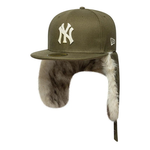 Sapca New Era New York Yankees Mlb Canvas Dogear 59Fifty Fitted