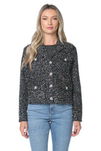 Jacheta DKNY Argintiu