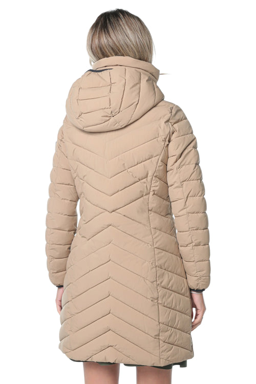 Jacheta DKNY Zpfrt W/Bib Packable Bej