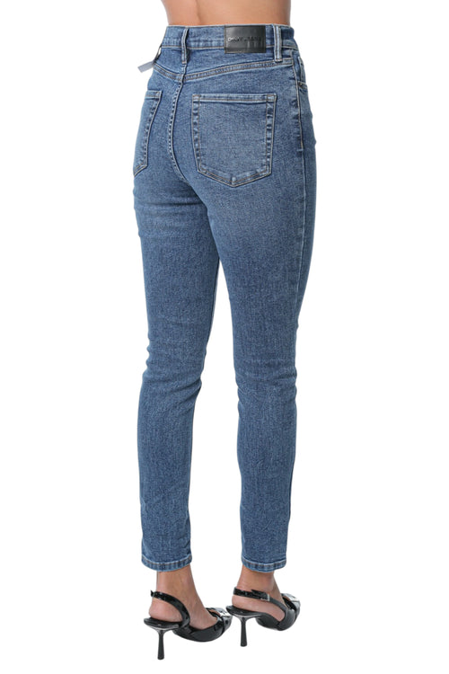 Jeans DKNY High Rise Skinny Albastru