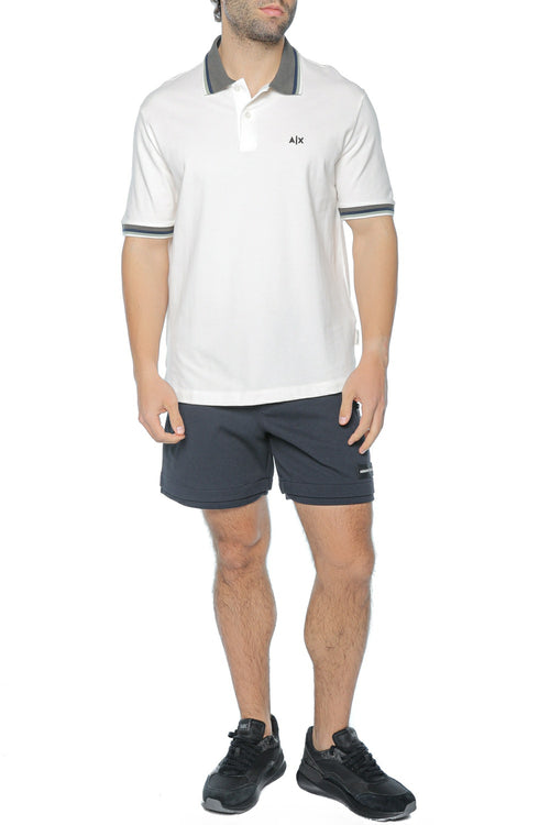 Tricou polo Armani Exchange