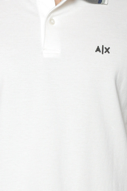Tricou polo Armani Exchange