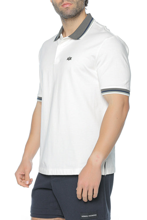 Tricou polo Armani Exchange