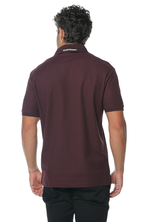 Tricou polo Emporio Armani