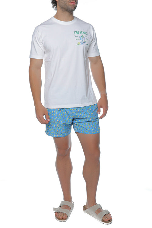 Short de baie Mc2 Saint Barth Lighting Micro Fantasy