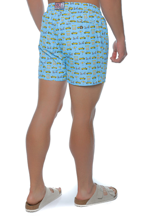Short de baie Mc2 Saint Barth Lighting Micro Fantasy