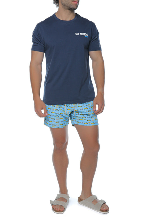 Short de baie Mc2 Saint Barth Lighting Micro Fantasy