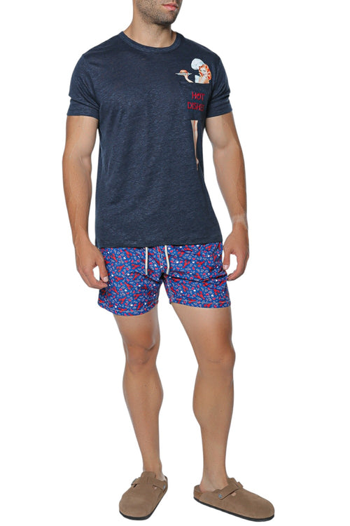 Short de baie MC2 Saint Barth Lighting Micro Fantasy
