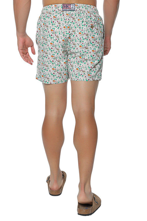 Short de baie MC2 Saint Barth Lighting Micro Fantasy