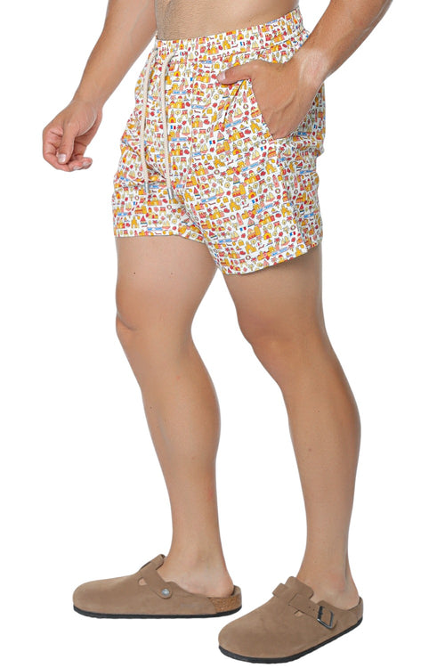 Short de baie MC2 Saint Barth Lighting Micro Fantasy