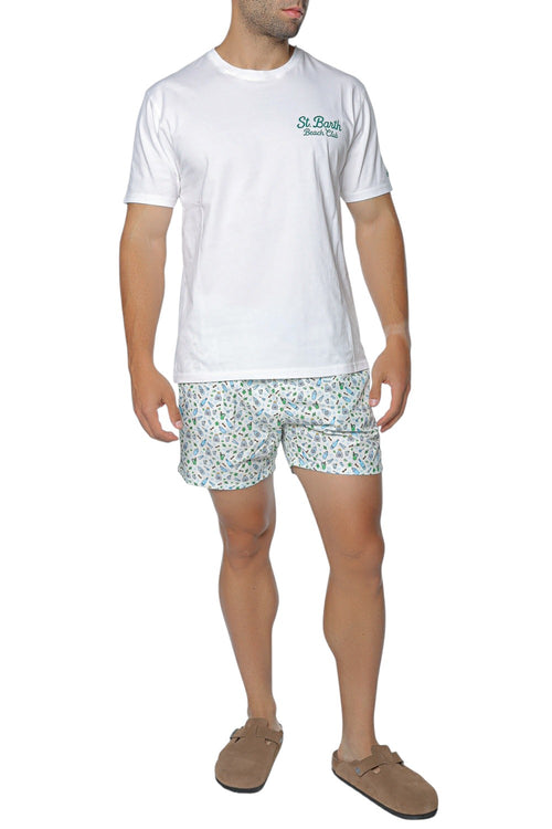 Short de baie MC2 Saint Barth Lighting Micro Fantasy
