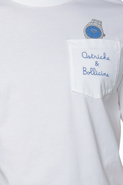 Tricou Mc2 Saint Barth Austin Alb