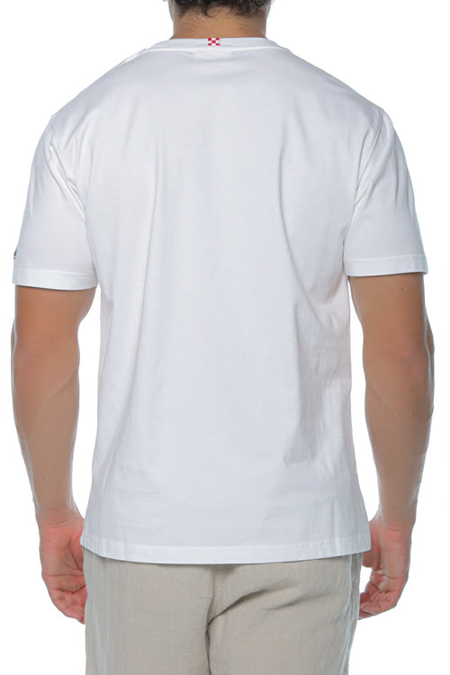 Tricou Mc2 Saint Barth Austin Alb