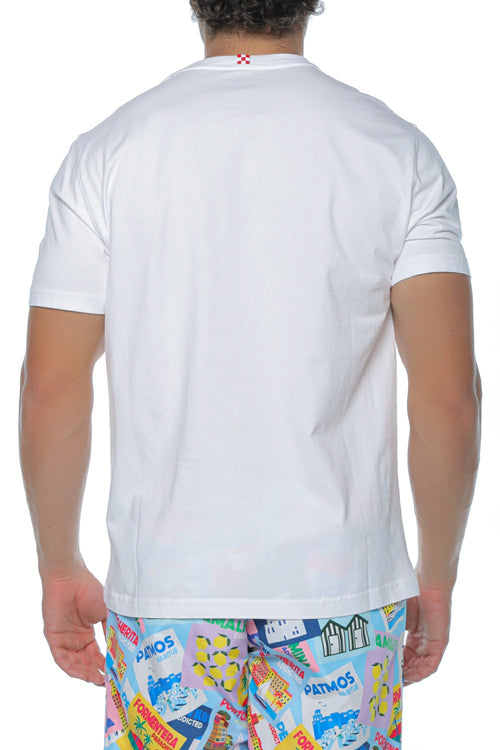 Tricou Mc2 Saint Barth Austin Alb
