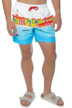 Short de baie Mc2 Saint Barth Gustavia Placed Print