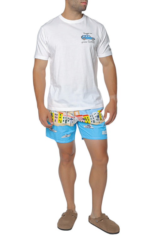 Short de baie MC2 Saint Barth Gustavia Placed Print