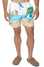 Short de baie MC2 Saint Barth Gustavia Placed Print