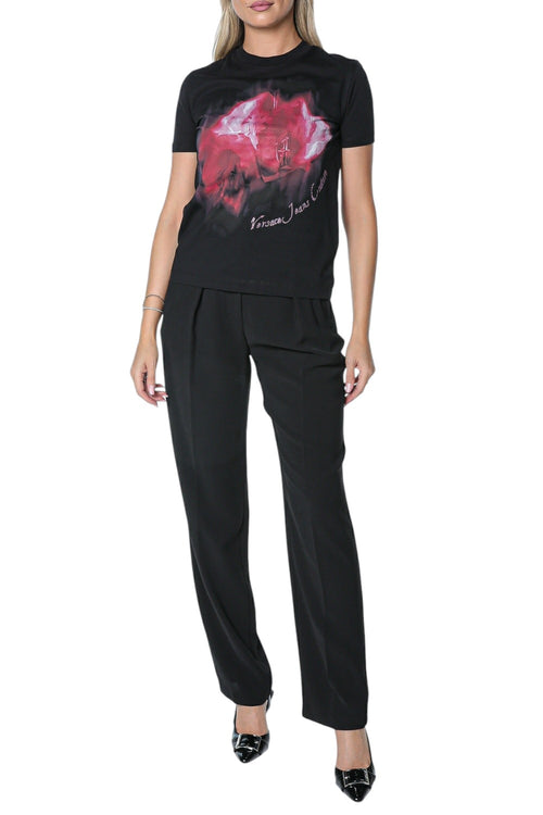 Tricou Versace Jeans Couture R Vjc Blurred Flower