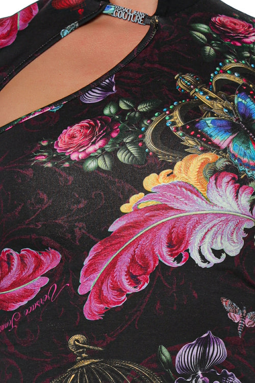 Rochie Versace Jeans Couture Qipao Plachet M