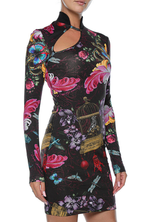 Rochie Versace Jeans Couture Qipao Plachet M