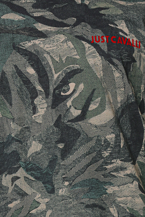 Tricou Just Cavalli R Tiger Camo