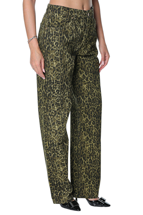 Pantaloni Just Cavalli Wide Leg 5Pocket