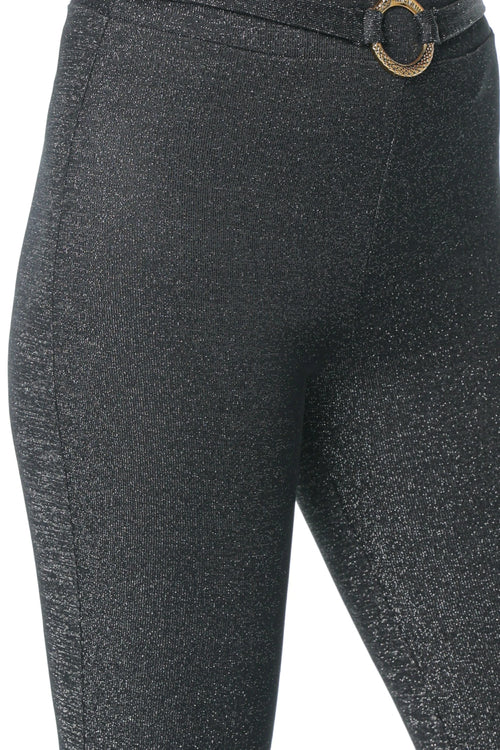 Colanti Just Cavalli Slim Flare Element Negru