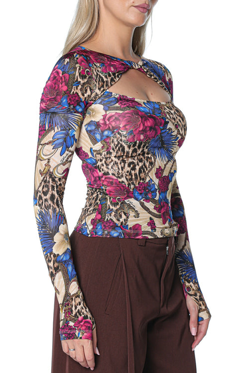 Bluza Just Cavalli Slim Torchon