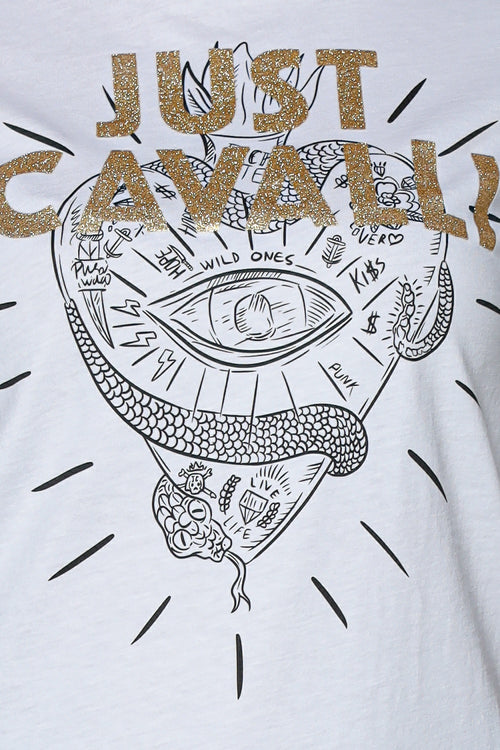 Tricou Just Cavalli R Heart Tatoo