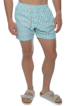 Short de baie Mc2 Saint Barth Lighting Micro Fantasy Albastru