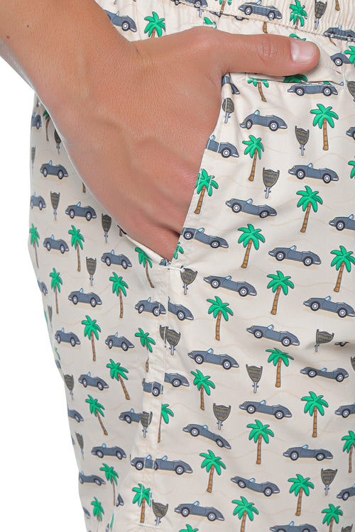 Short de baie Mc2 Saint Barth Lighting Micro Fantasy
