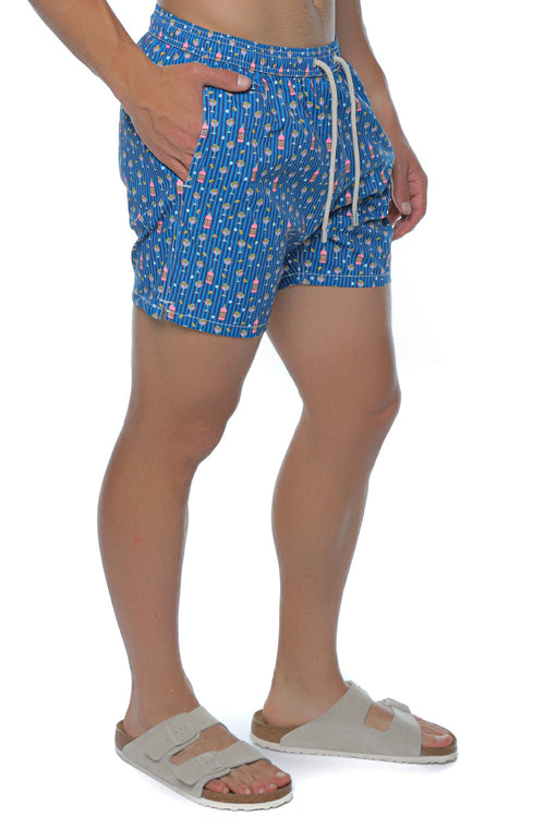 Short de baie Mc2 Saint Barth Lighting Micro Stretch