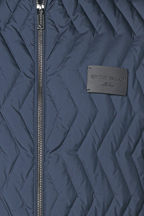 Jacheta de puf Emporio Armani