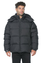 Jacheta de puf Emporio Armani