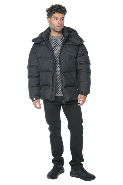 Jacheta de puf Emporio Armani