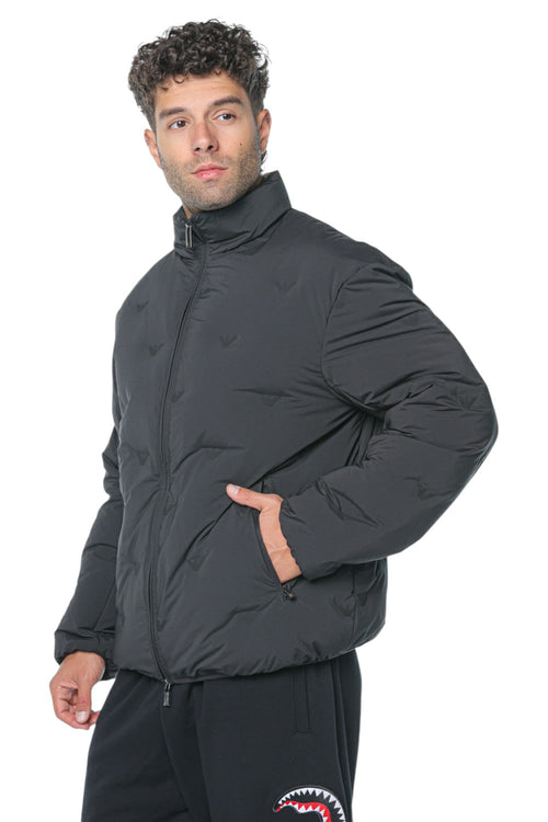 Jacheta de puf Emporio Armani